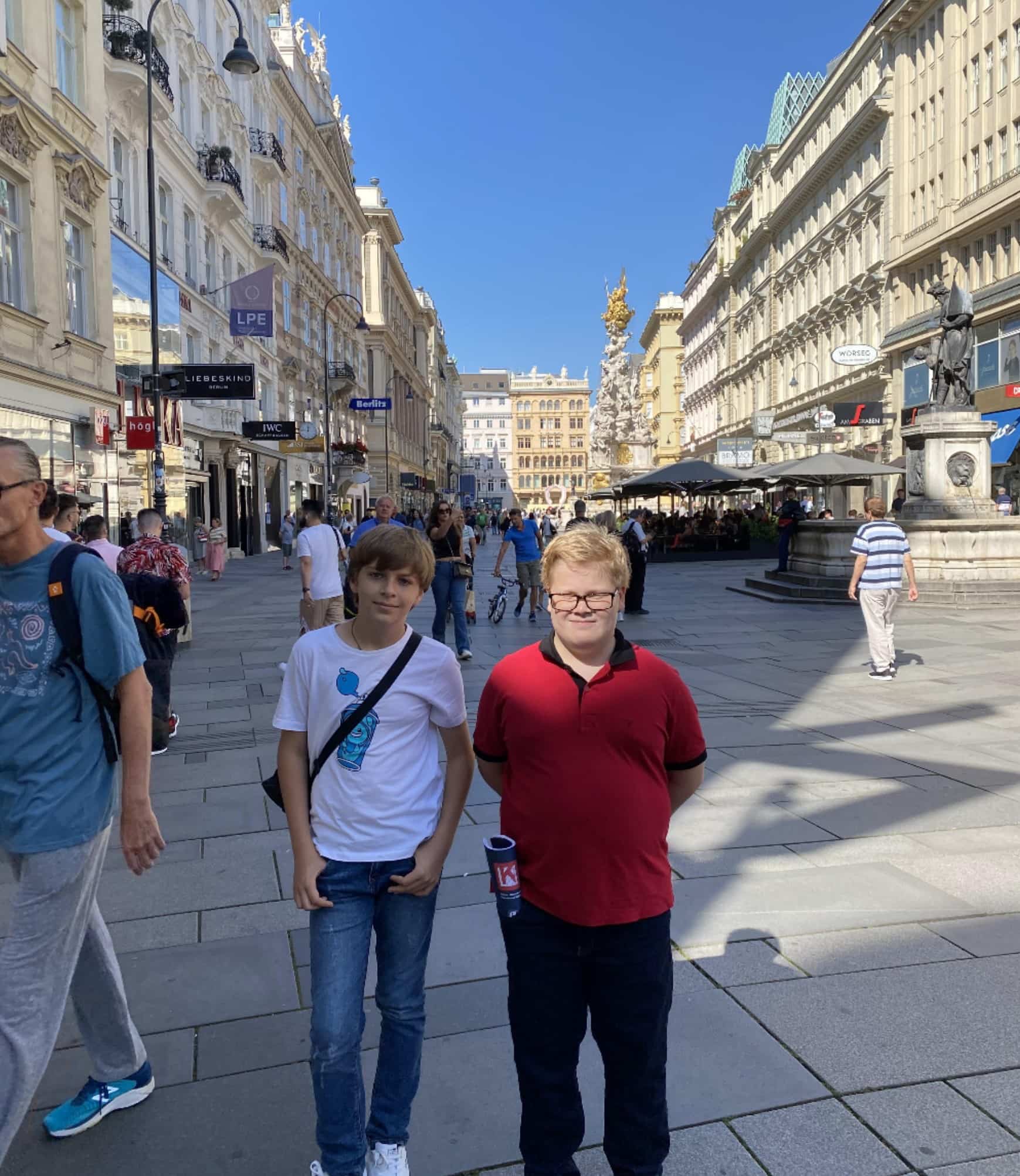 Grade 7’s Sightseeing around Vienna