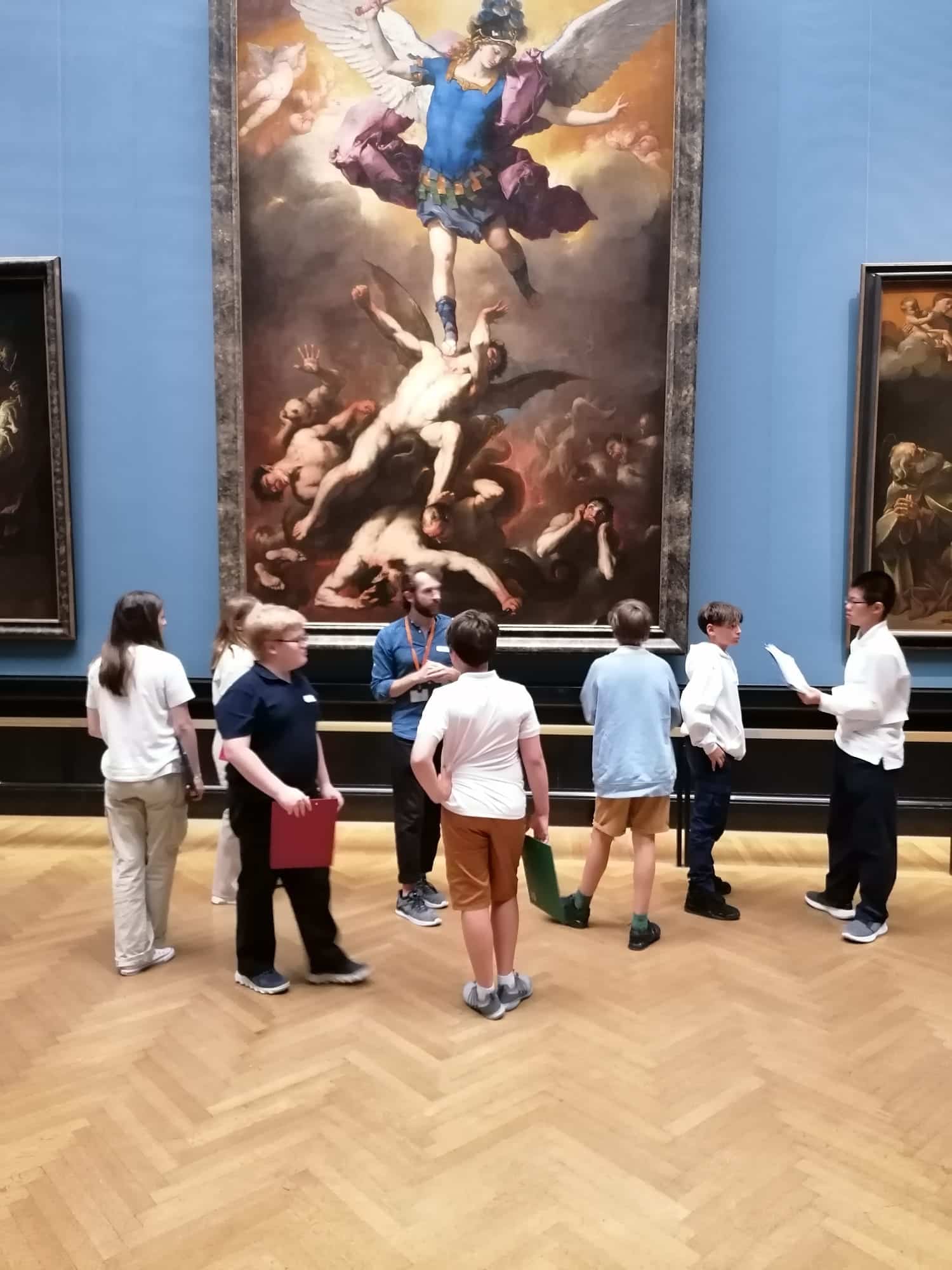 Learning Art Techniques at the Heart of Vienna
