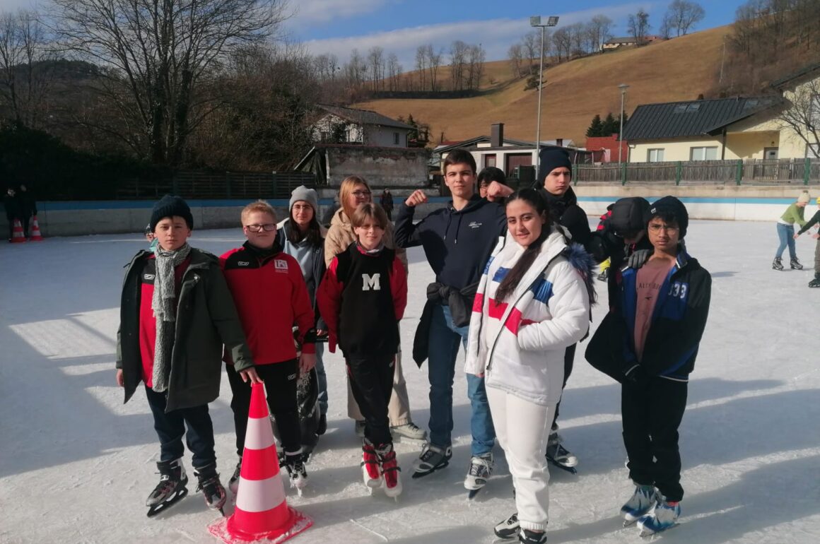Schloss Krumbach Goes Ice Skating
